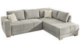 Calgary sarokkanapé (halványszürke)