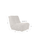 Hamilton relax fotel (cappuccino)