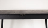 Glimps asztal (fekete), 120-162 x 80 cm