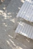Vondel kerti asztal, 214 x 97 cm (agyag)