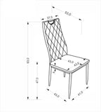 Berry szék (fekete)