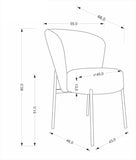 Baylee szék (szürke)