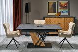 Alcuin asztal, 160-200 x 90 cm