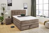 Brianna II ágy, taupe (140 cm)