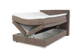 Elaine ágy, taupe (140 cm)