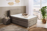 Elaine ágy, taupe (140 cm)