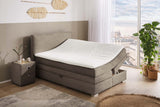 Elaine ágy, taupe (140 cm)