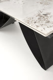 Emelia asztal (fehér), 180-260 x 90 cm