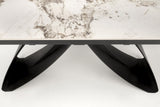 Emelia asztal (fehér), 180-260 x 90 cm