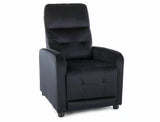 Leilani relax fotel (fekete)