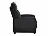 Leilani relax fotel (fekete)