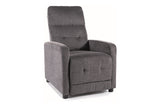 Leilani II relax fotel (sötétszürke)