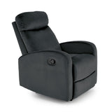 Luisa relax fotel (fekete)
