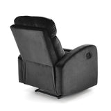 Luisa relax fotel (fekete)