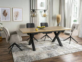 Olympia asztal, 160-240 x 90 cm