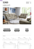 Scandi fotel