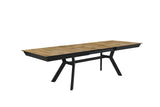 Oakley asztal (vadtölgy), 200-320 x 100 cm