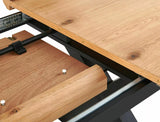 Olympia asztal, 160-240 x 90 cm