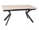 Florentine asztal (bézs), 160-240 x 90 cm