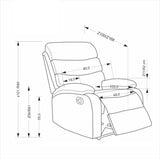Ector relax fotel (bézs)