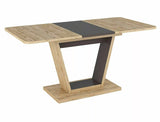 Frick asztal (barna), 120-160 x 80 cm