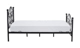 Justin ágykeret, fekete (120 cm)