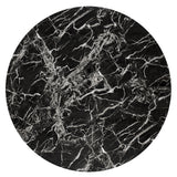 Polly II asztal (fekete), 100 x 100 cm